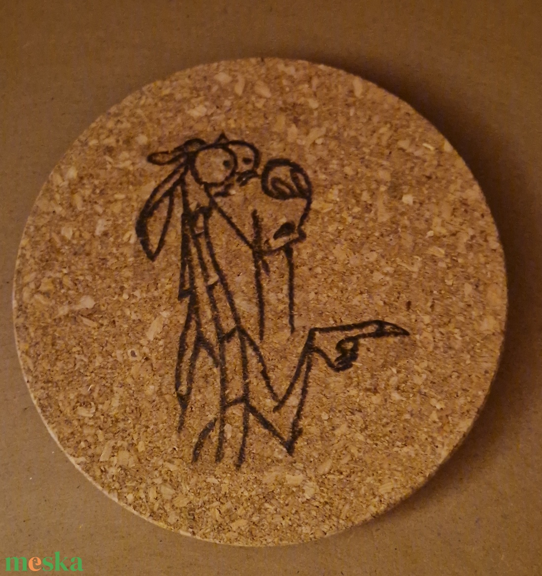 Mosu edényalátét, sárkányos - otthon & életmód - konyhafelszerelés, tálalás - sütés, főzés - edényalátét - Meska.hu