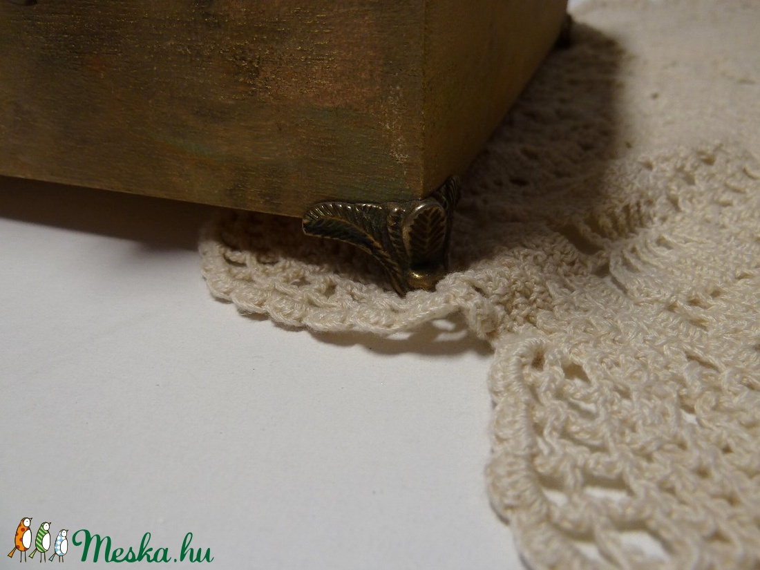 Vintage ékszertartó doboz -  - Meska.hu