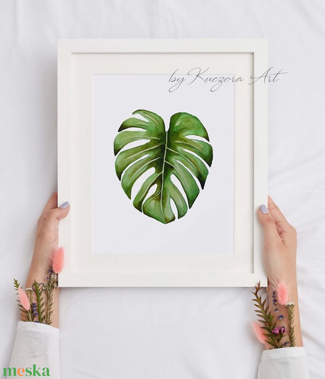 Monstera, trópusi levél - A4-es nyomat eredeti akvarell festmény alapján - művészet - festmény - akvarell - Meska.hu Monstera, trópusi levél - A4-es nyomat eredeti akvarell festmény alapján - művészet - festmény - akvarell - Meska.hu