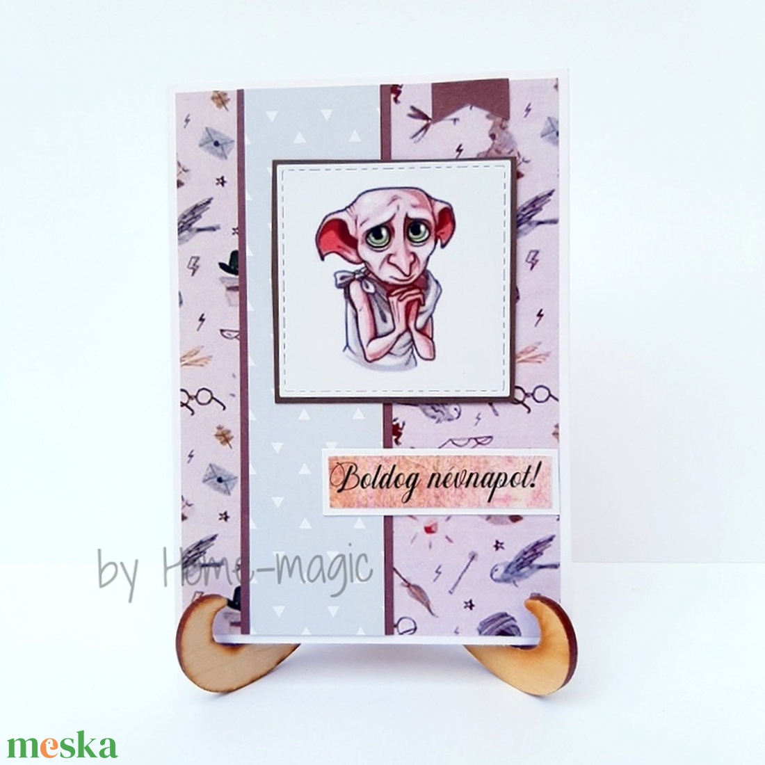 Kézzel készült képeslap, üdvözlőlap, ajándékkísérő - Harry Potter, névnapra, Dobby - otthon & életmód - papír, írószer - Meska.hu Kézzel készült képeslap, üdvözlőlap, ajándékkísérő - Harry Potter, névnapra, Dobby - otthon & életmód - papír, írószer - Meska.hu