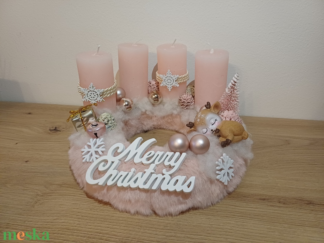 Adventi koszorú - karácsony - adventi díszek - adventi koszorú - Meska.hu
