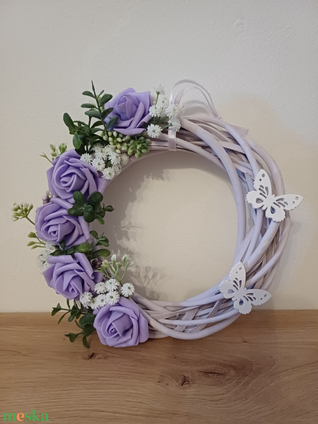 Tavaszi ajtódísz - otthon & életmód - dekoráció - ajtó- és ablak dekoráció - ajtódísz & kopogtató - Meska.hu