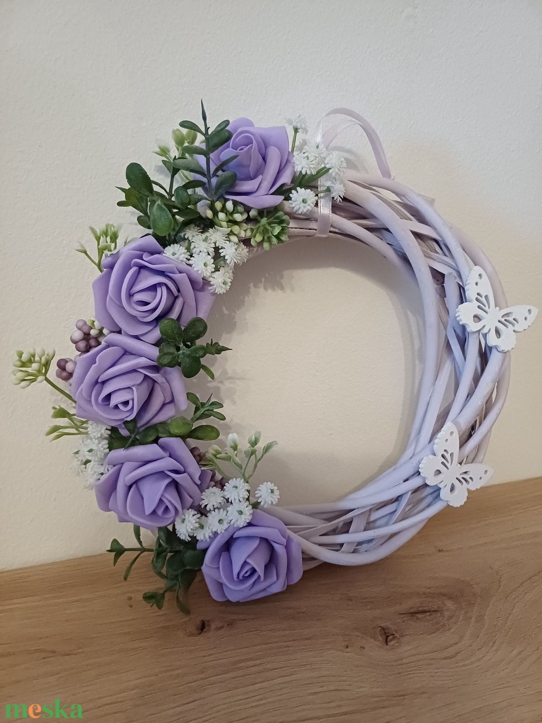 Tavaszi ajtódísz - otthon & életmód - dekoráció - ajtó- és ablak dekoráció - ajtódísz & kopogtató - Meska.hu