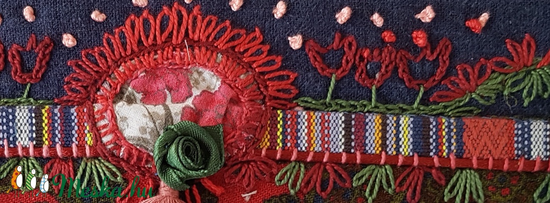 Táncház - ékszer - karkötő - széles karkötő - Meska.hu