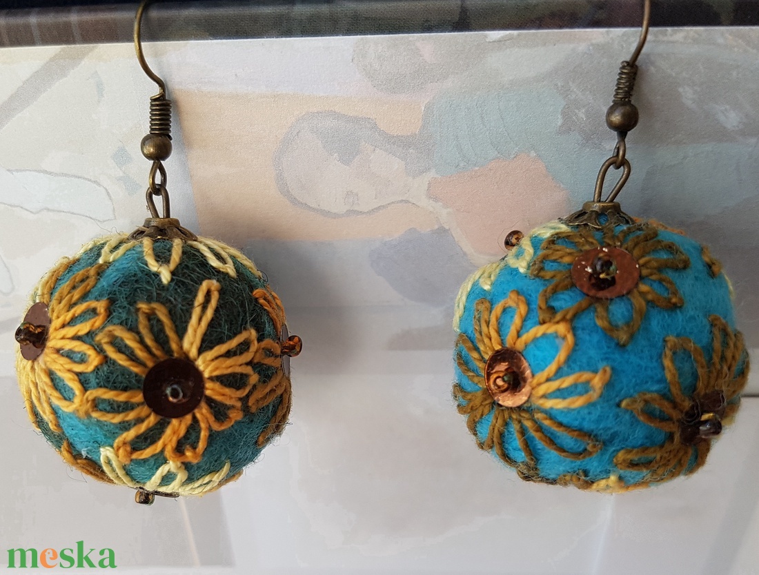 Antik hangulat - ékszer - fülbevaló - lógó fülbevaló - Meska.hu