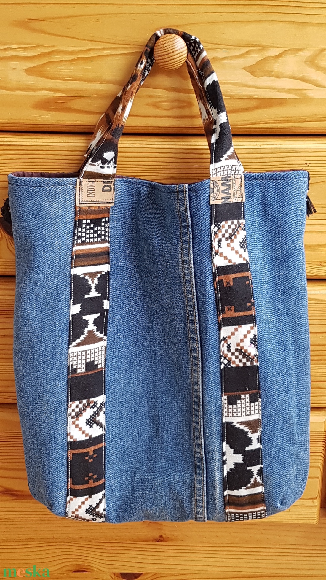Szatyor afrikai mintával - táska & tok - bevásárlás & shopper táska - shopper, textiltáska, szatyor - Meska.hu Szatyor afrikai mintával - táska & tok - bevásárlás & shopper táska - shopper, textiltáska, szatyor - Meska.hu