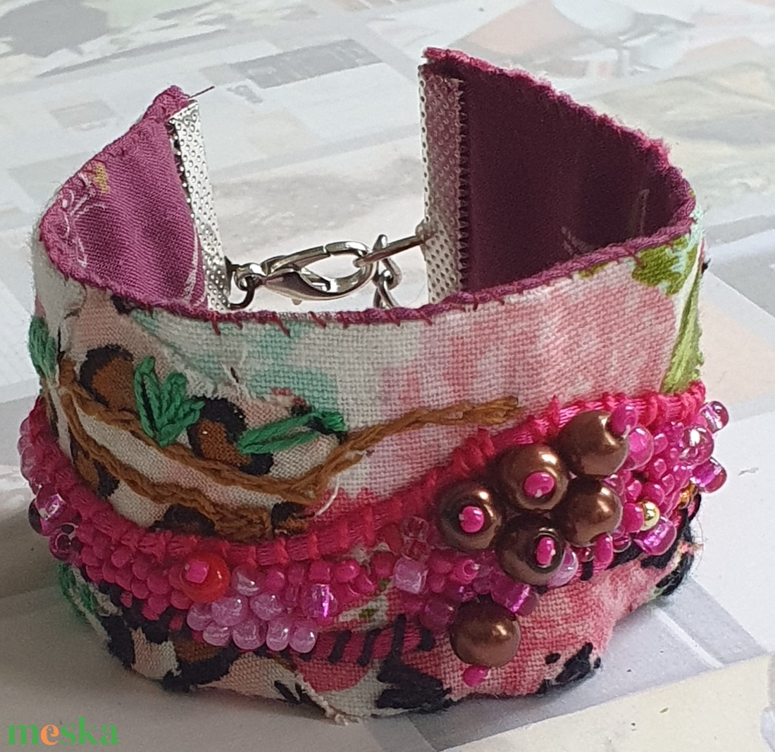 Nyár van.. 2 - ékszer - karkötő - széles karkötő - Meska.hu