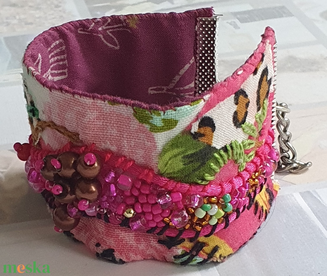 Nyár van.. 2 - ékszer - karkötő - széles karkötő - Meska.hu