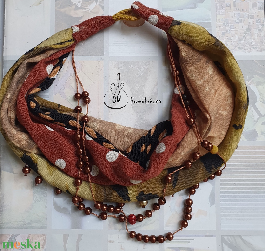 Azok a 20 -as évek.. ékszersál - ruha & divat - sál, sapka, kendő - sál - Meska.hu