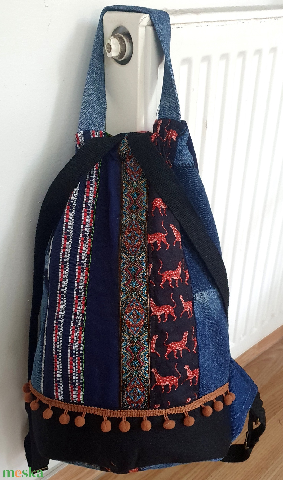 Variaciók textilre - táska & tok - hátizsák - hátizsák - Meska.hu