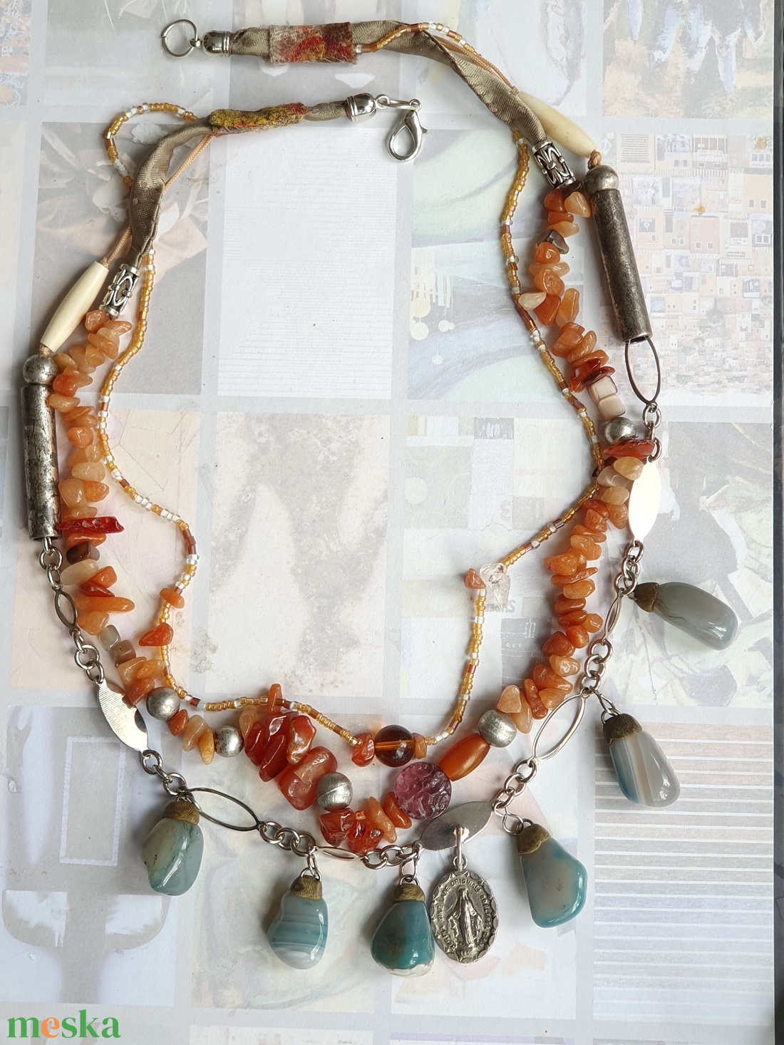 Emlék  - ékszer - nyaklánc - párhuzamos nyaklánc - Meska.hu