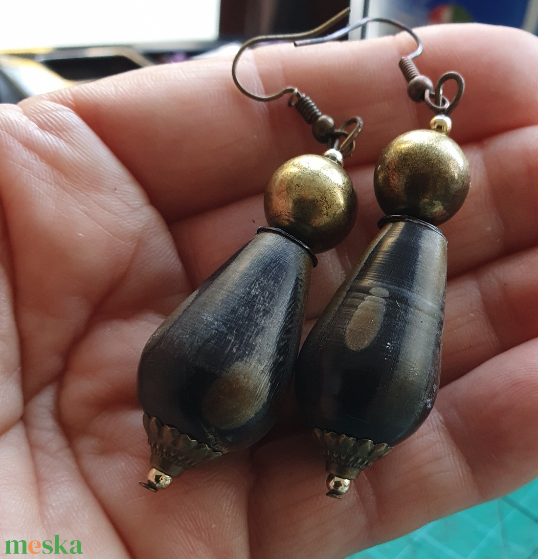 Egy játékos nap 2 - ékszer - fülbevaló - lógó fülbevaló - Meska.hu Egy játékos nap 2 - ékszer - fülbevaló - lógó fülbevaló - Meska.hu