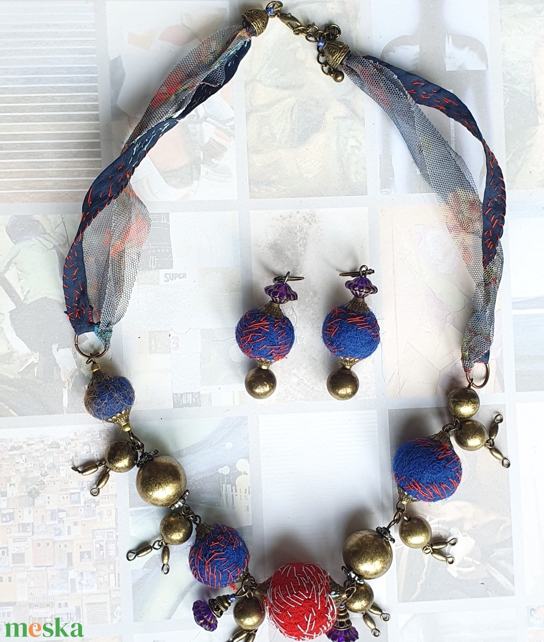 Arábia szett - ékszer - ékszerszett - Meska.hu