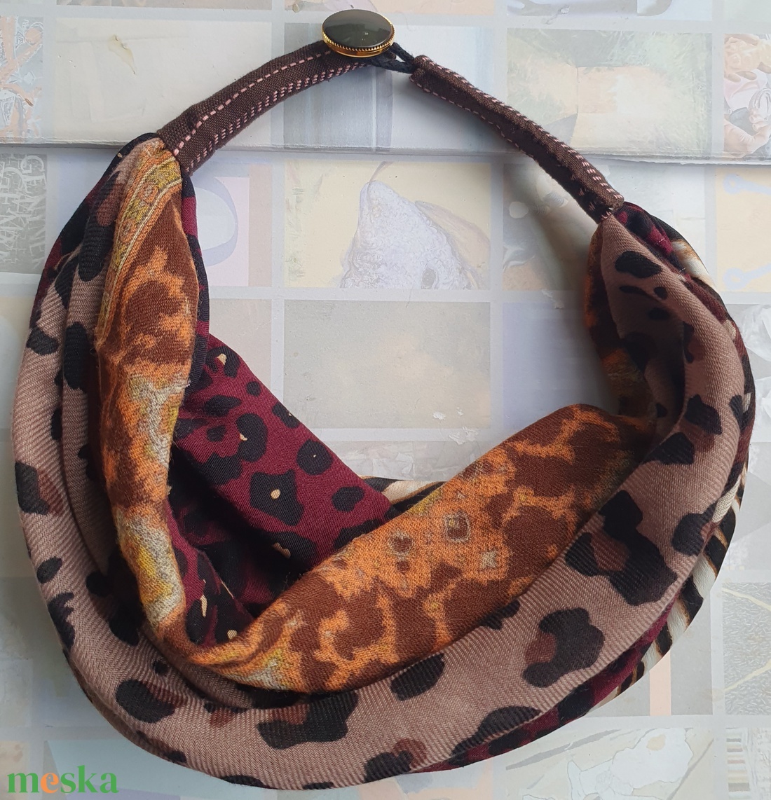 Őszi sanzon - ruha & divat - sál, sapka, kendő - sál - Meska.hu