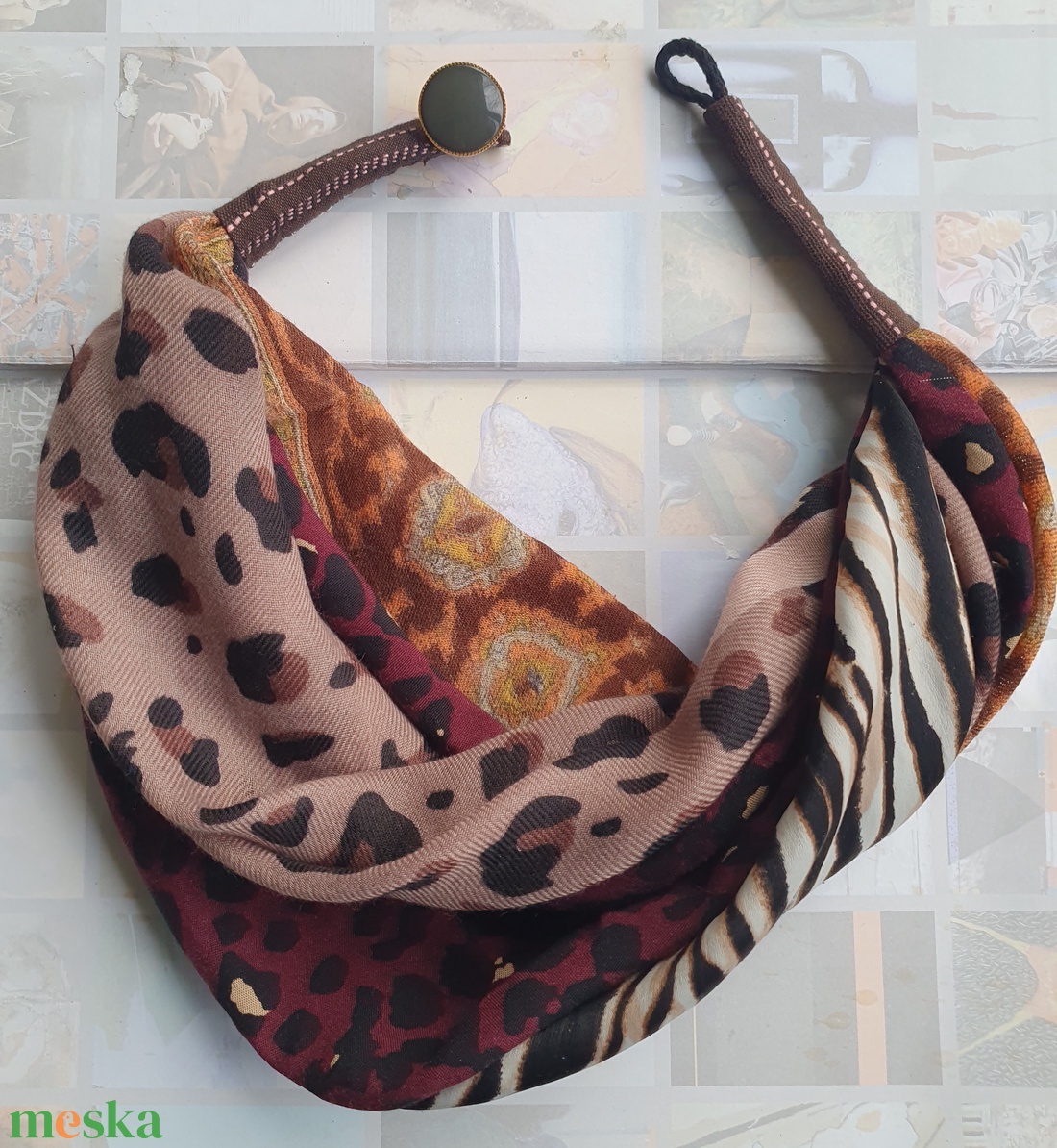 Őszi sanzon - ruha & divat - sál, sapka, kendő - sál - Meska.hu