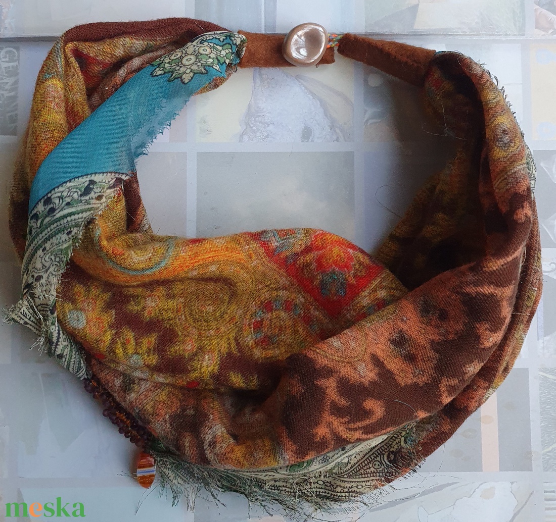 Avar - ruha & divat - sál, sapka, kendő - sál - Meska.hu