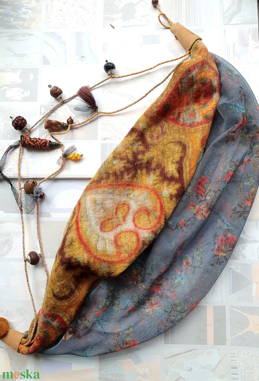 A természet képeslapja - ruha & divat - sál, sapka, kendő - sál - Meska.hu