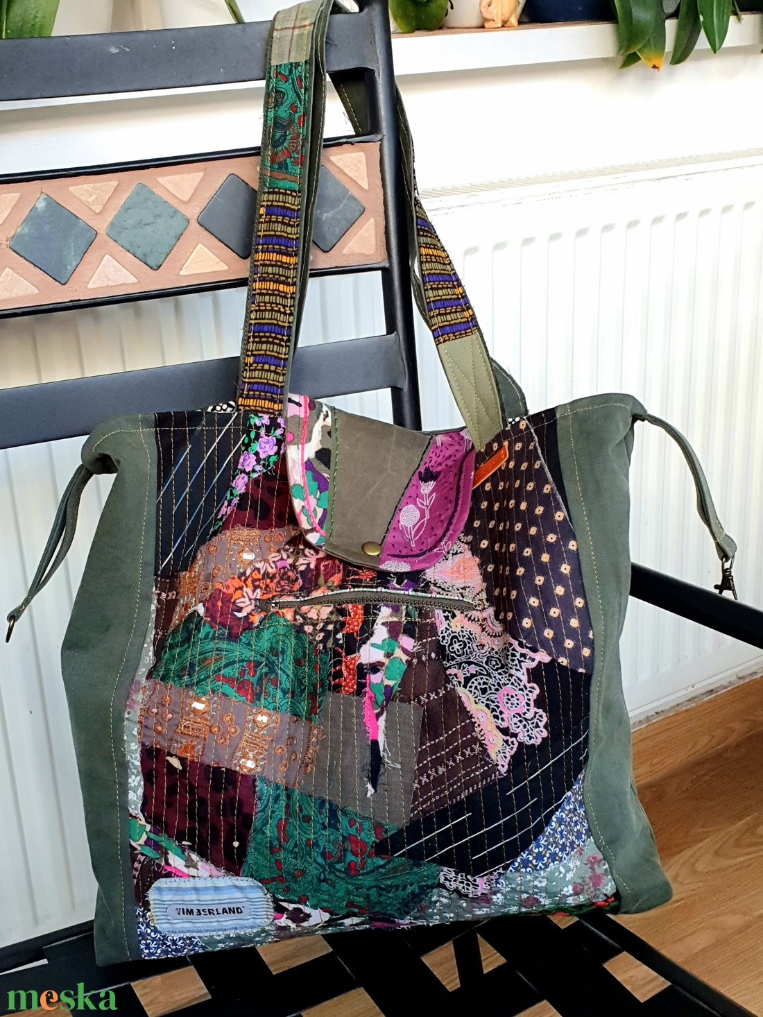 Sokszinű nap - táska & tok - kézitáska & válltáska - válltáska - Meska.hu