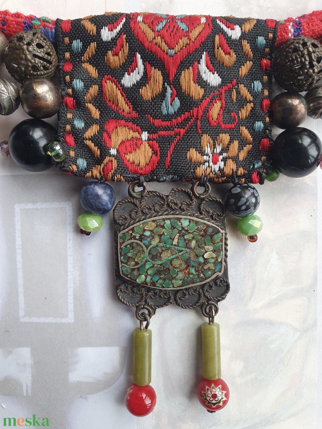 Selyemút - ékszer - nyaklánc - medálos nyaklánc - Meska.hu