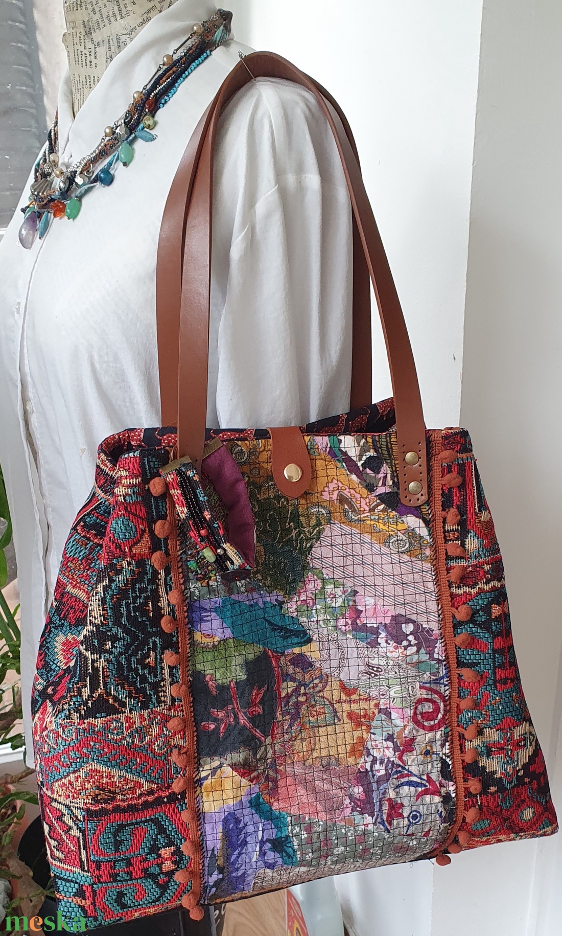 Kelet kincse - táska & tok - kézitáska & válltáska - nagy pakolós táska - Meska.hu