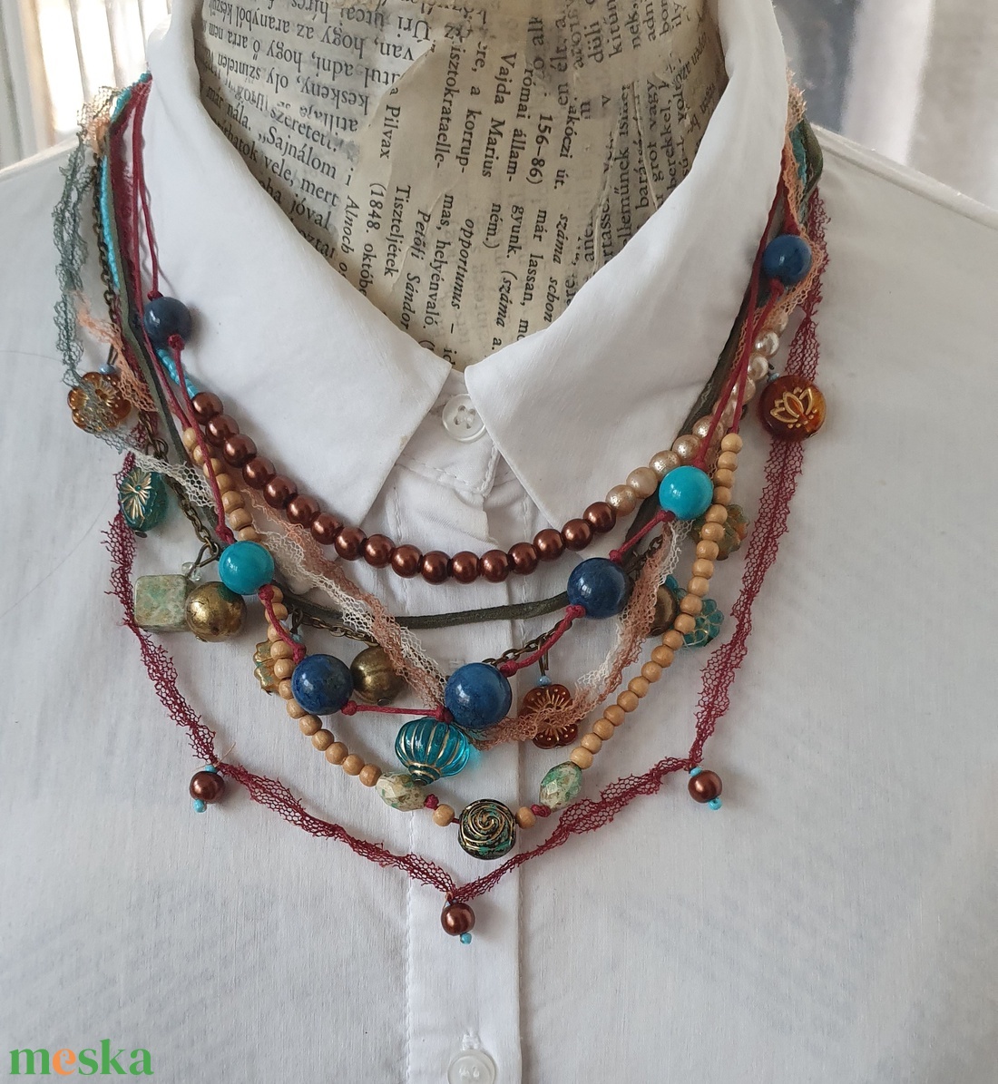 A természet képeslapja - ékszer - nyaklánc - párhuzamos nyaklánc - Meska.hu