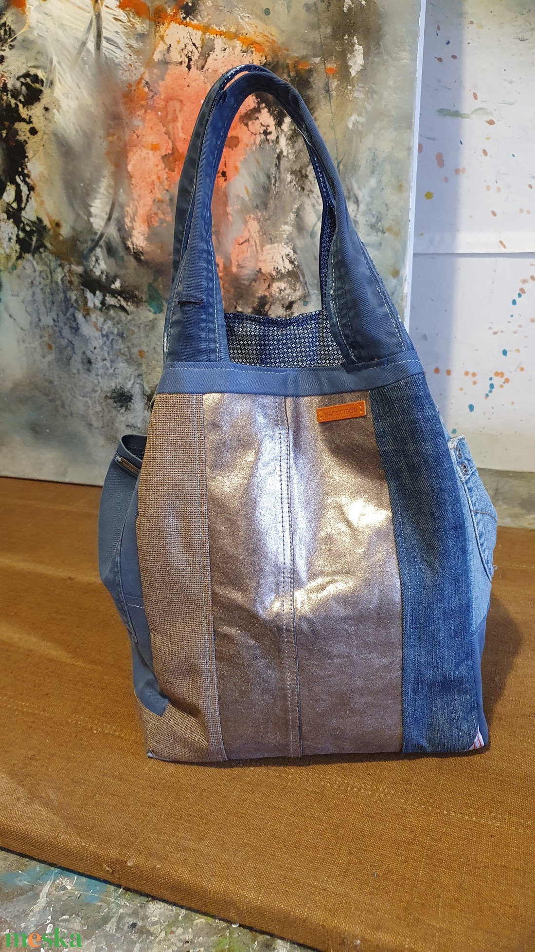 Eccerű tatyó - táska & tok - bevásárlás & shopper táska - shopper, textiltáska, szatyor - Meska.hu