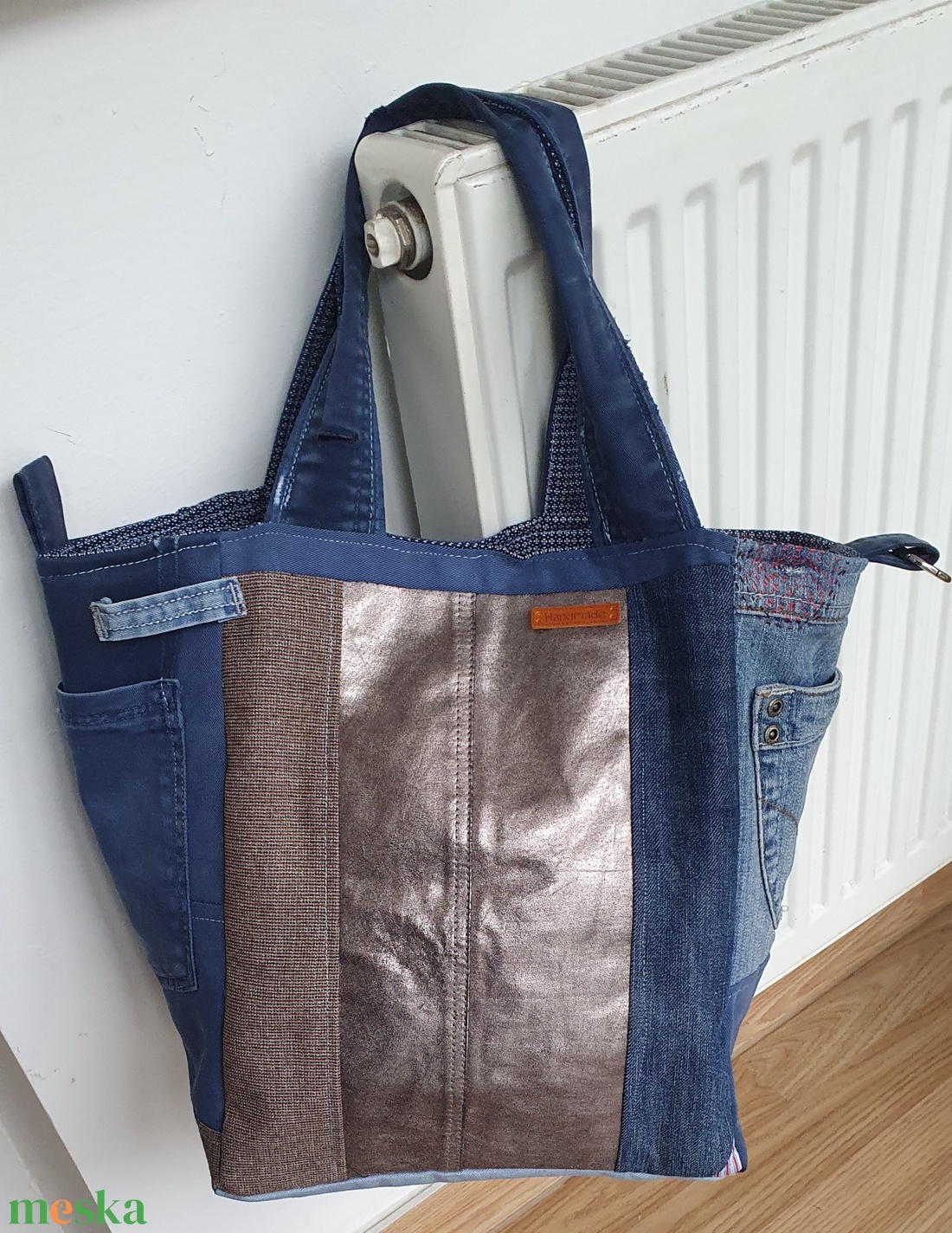 Eccerű tatyó - táska & tok - bevásárlás & shopper táska - shopper, textiltáska, szatyor - Meska.hu