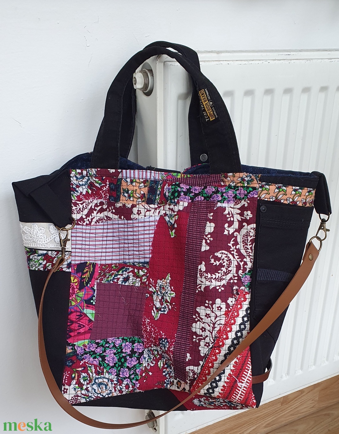 Mentés másként - táska & tok - kézitáska & válltáska - vállon átvethető táska - Meska.hu