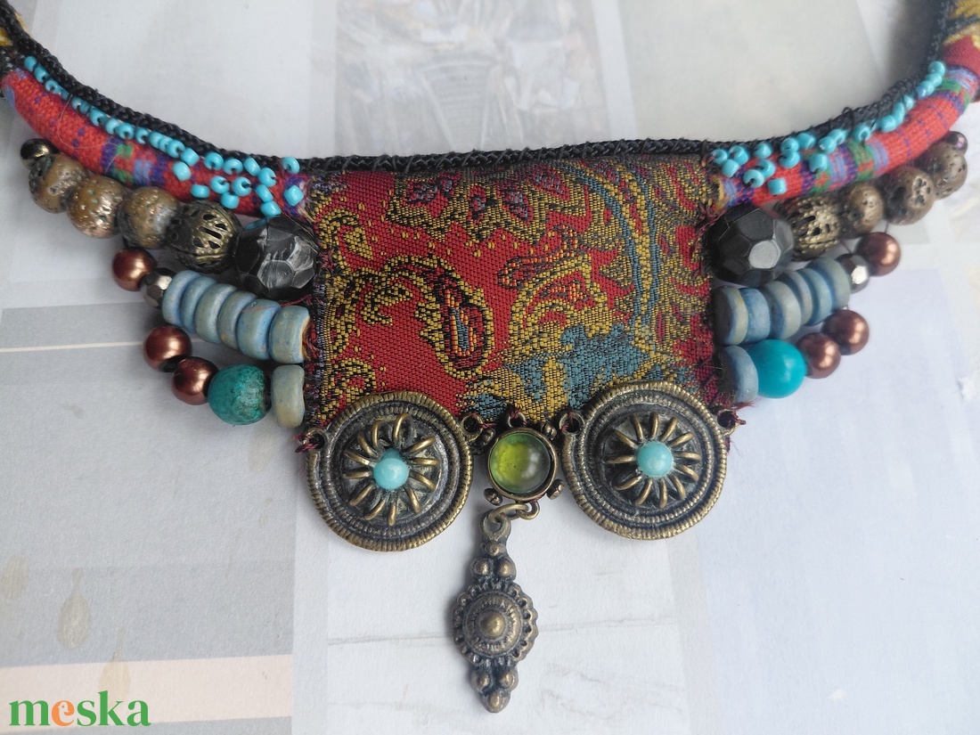 Bizánc - ékszer - nyaklánc - statement nyaklánc - Meska.hu