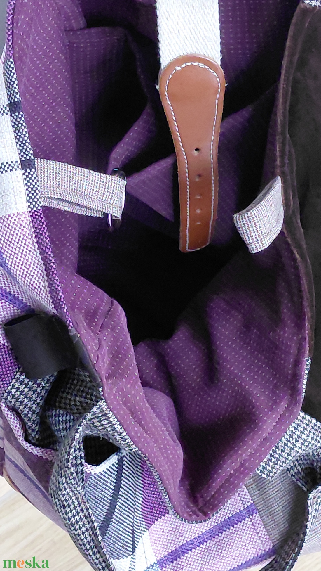 Kockás és nem skót - táska & tok - bevásárlás & shopper táska - shopper, textiltáska, szatyor - Meska.hu