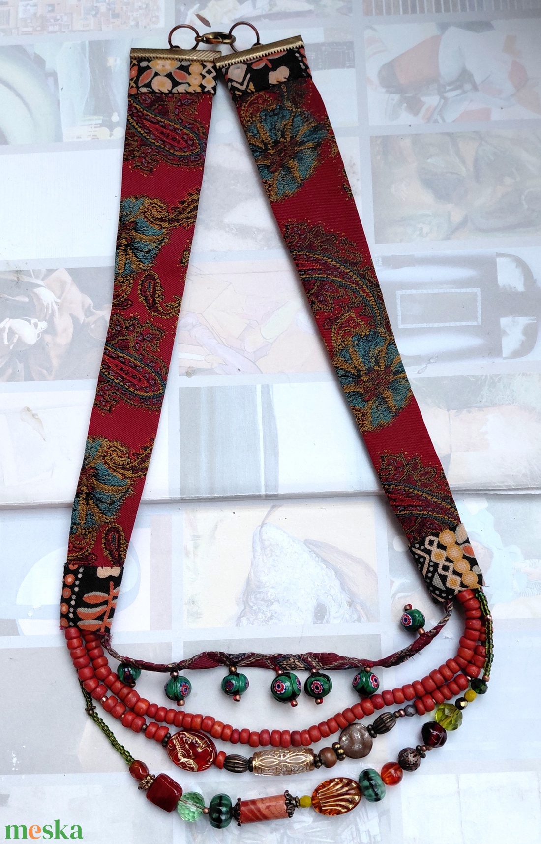 Játékosan - ékszer - nyaklánc - statement nyaklánc - Meska.hu