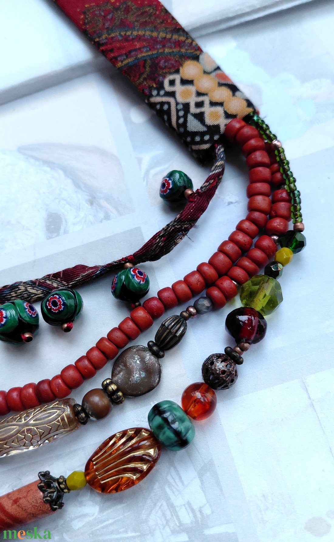 Játékosan - ékszer - nyaklánc - statement nyaklánc - Meska.hu