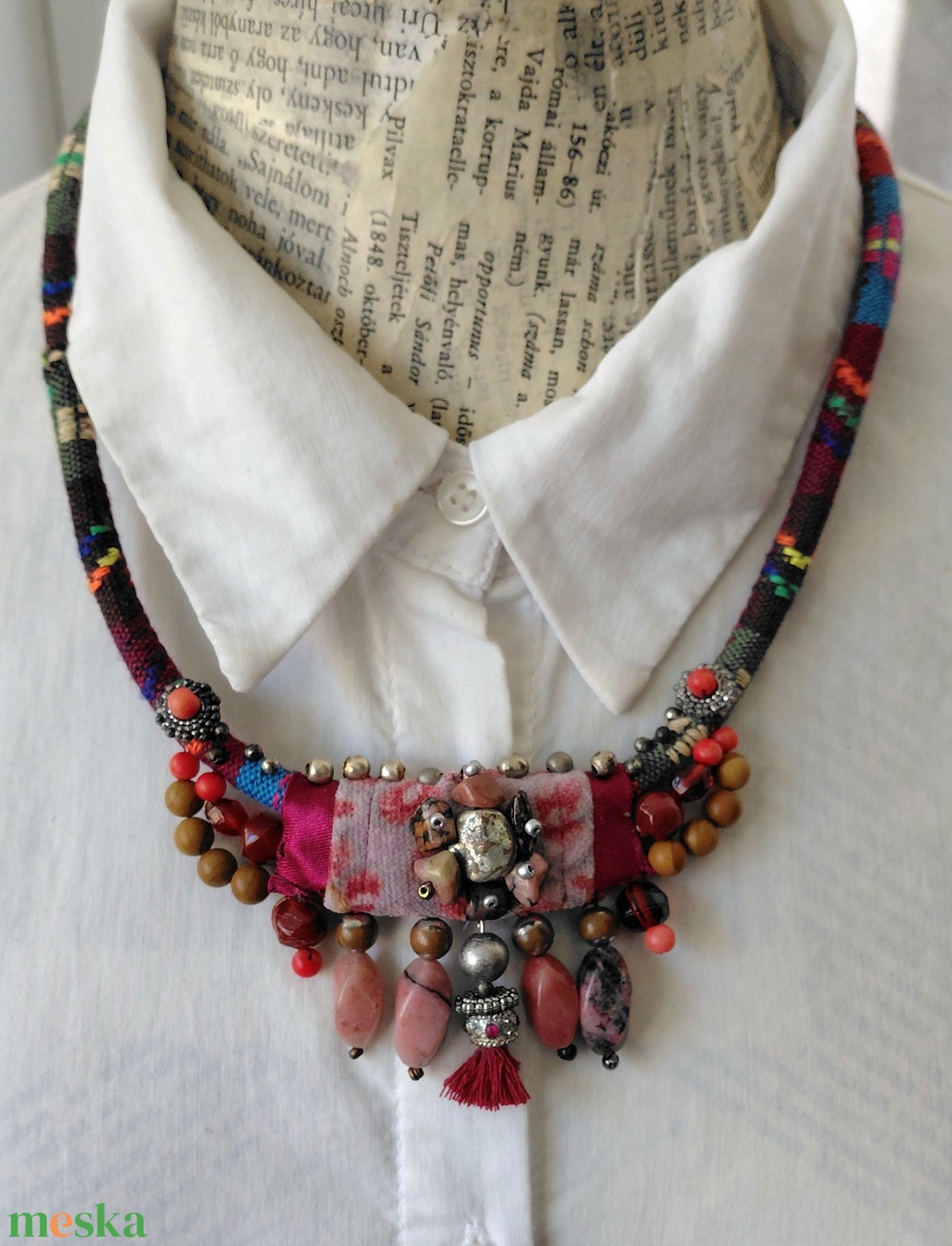 Nom�d szimfónia - ékszer - nyaklánc - statement nyaklánc - Meska.hu