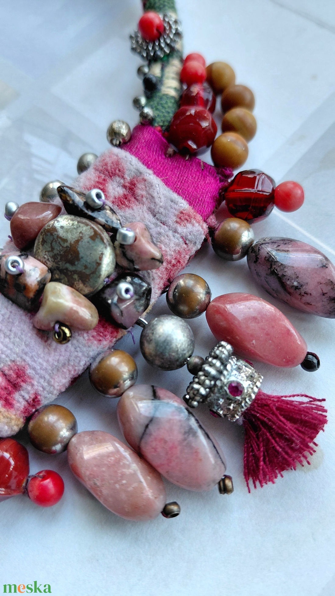 Nom�d szimfónia - ékszer - nyaklánc - statement nyaklánc - Meska.hu