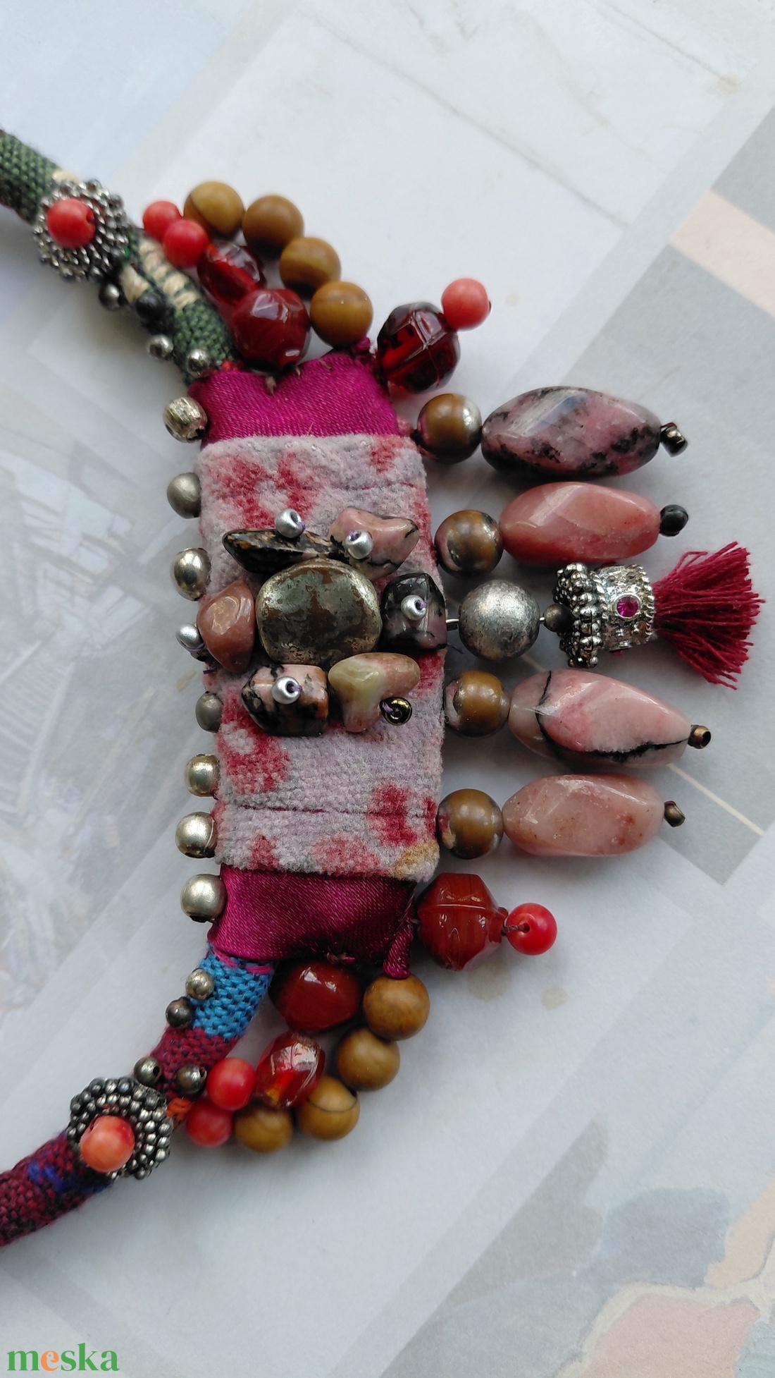 Nom�d szimfónia - ékszer - nyaklánc - statement nyaklánc - Meska.hu