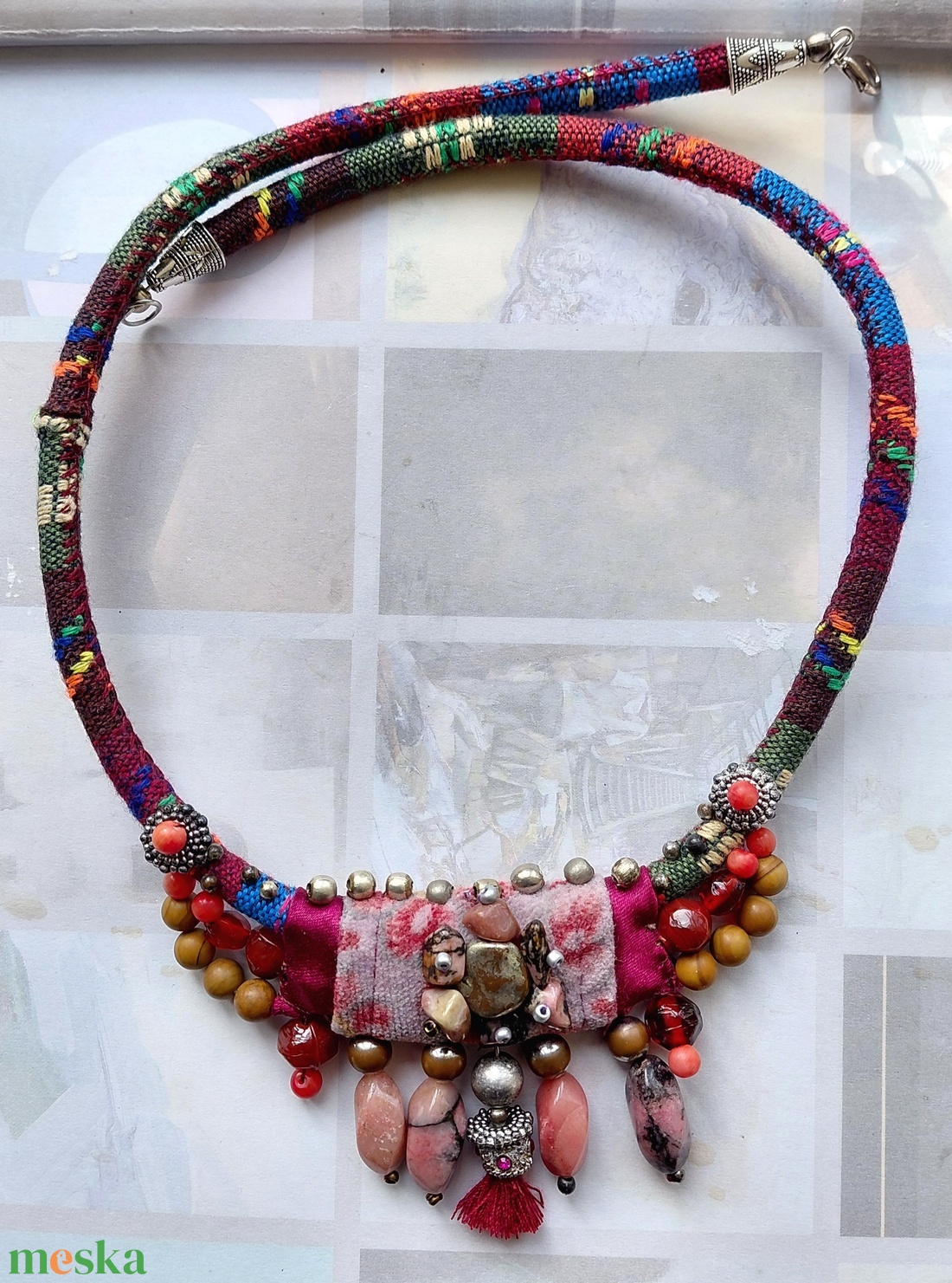 Nom�d szimfónia - ékszer - nyaklánc - statement nyaklánc - Meska.hu