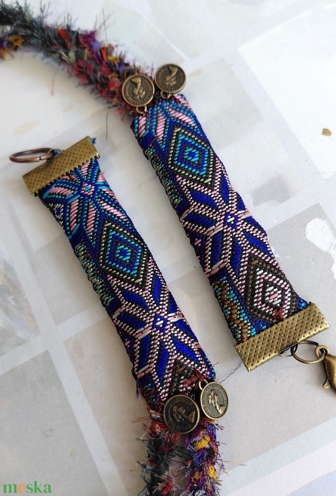 Bohém elegancia - ékszer - nyaklánc - statement nyaklánc - Meska.hu