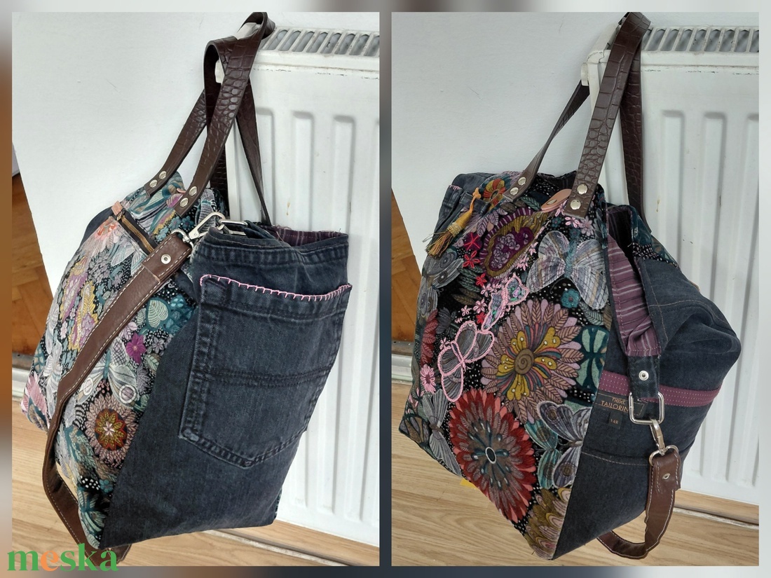 Éjjeli kert - táska & tok - bevásárlás & shopper táska - shopper, textiltáska, szatyor - Meska.hu