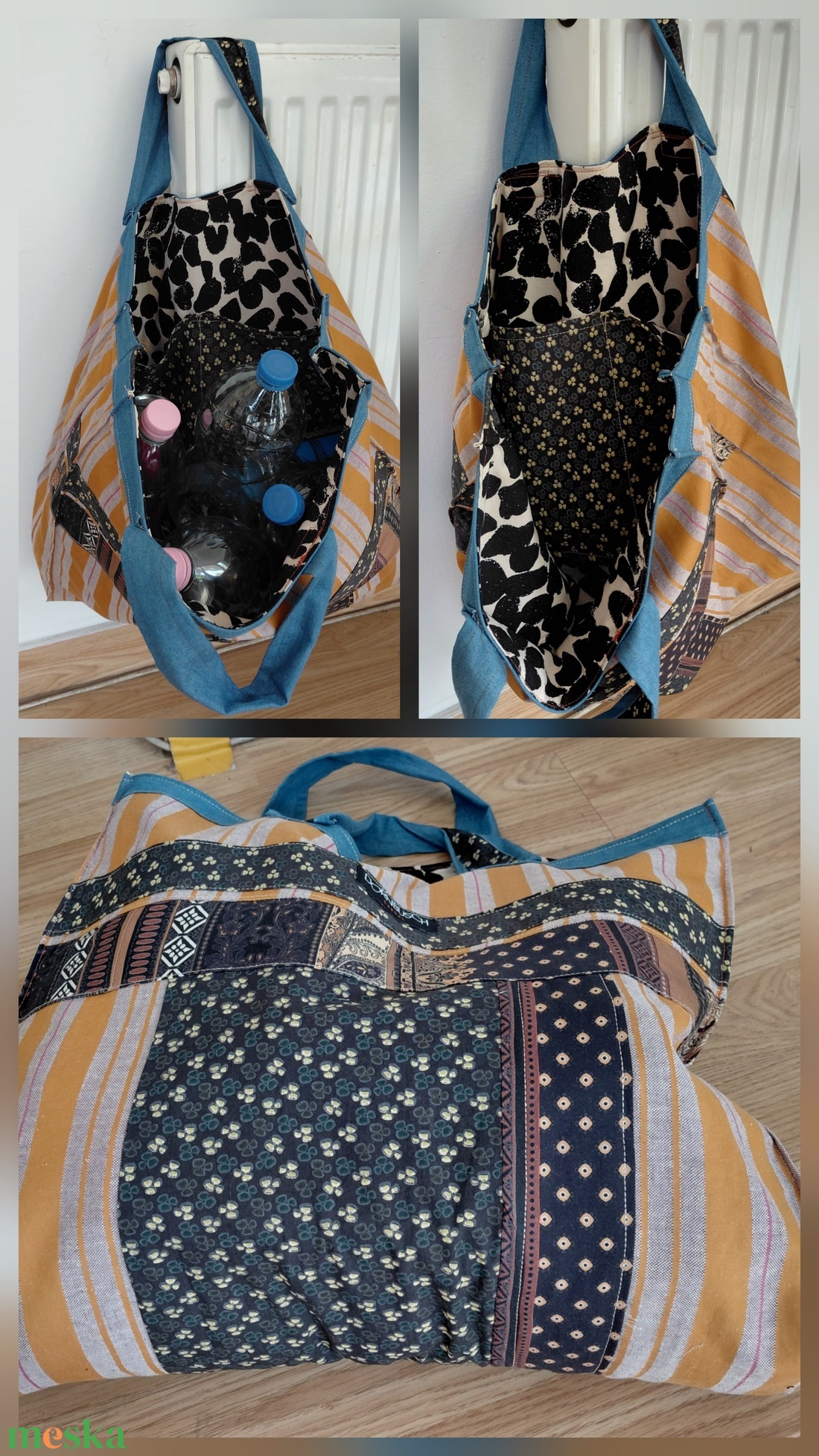 Mindentbele szatyor - táska & tok - bevásárlás & shopper táska - shopper, textiltáska, szatyor - Meska.hu