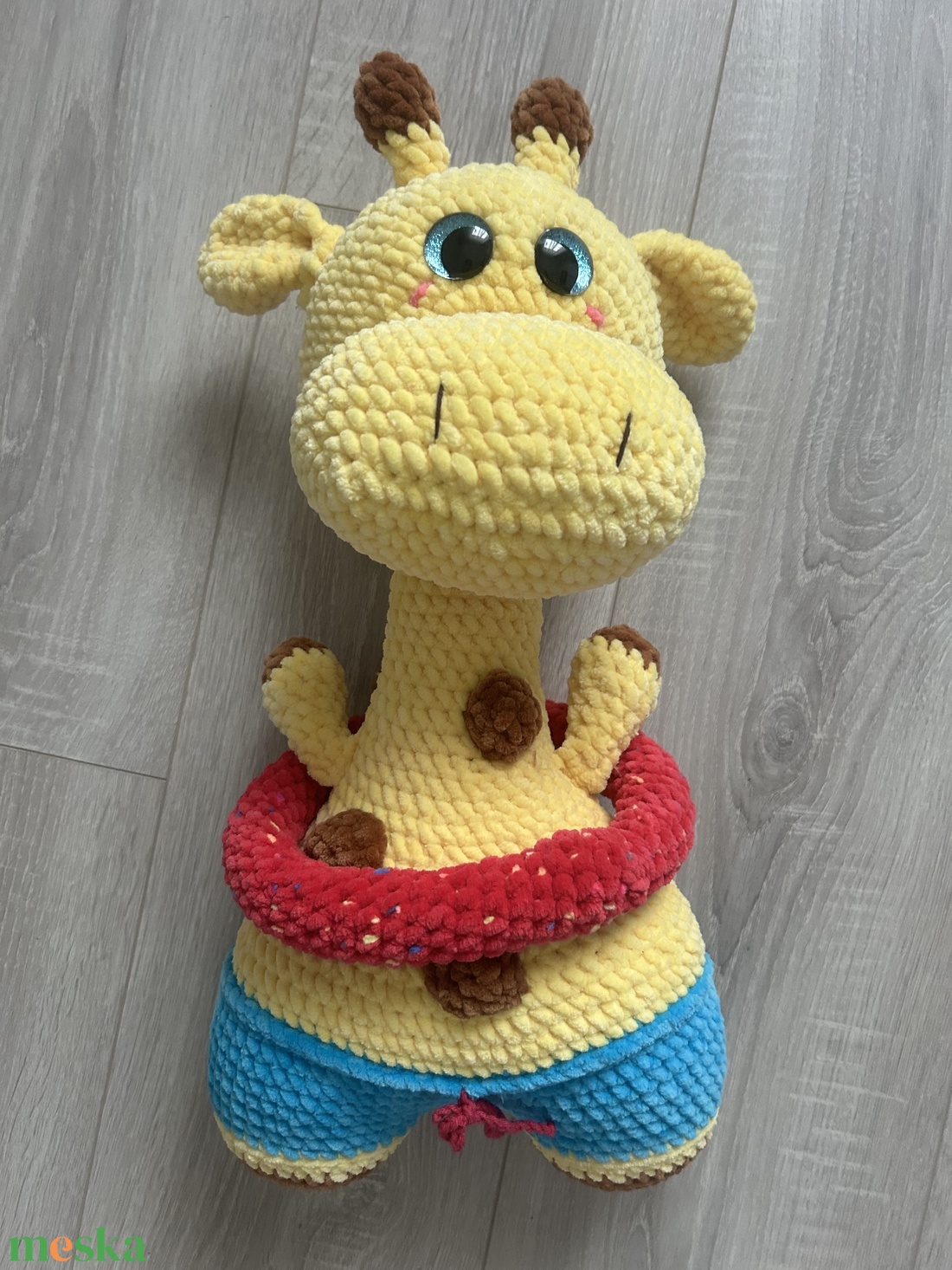 Kézműves, horgolt zsiráf - 45 cm - játék & sport - plüssállat & játékfigura - zsiráf - Meska.hu Kézműves, horgolt zsiráf - 45 cm - játék & sport - plüssállat & játékfigura - zsiráf - Meska.hu