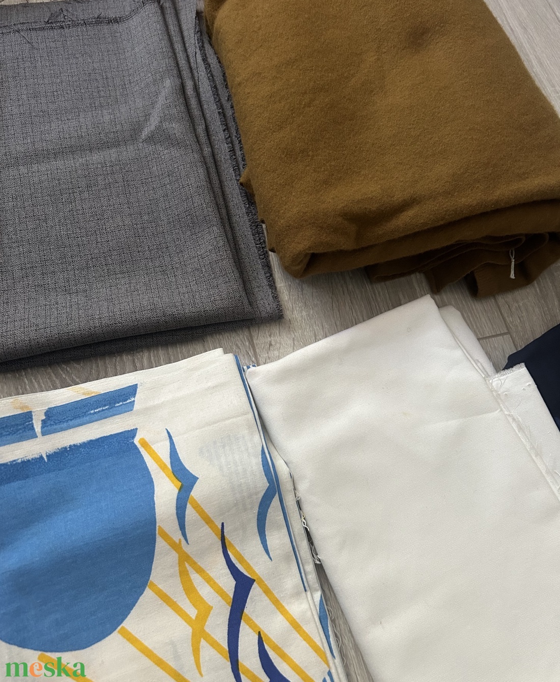 Maradék textil csomag - Vegyes, vastagabb anyagok - kellékek & szerszámok - méteráru - anyagcsomag - Meska.hu