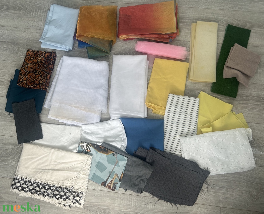 Maradék textil csomag - Vegyes - kellékek & szerszámok - méteráru - anyagcsomag - Meska.hu
