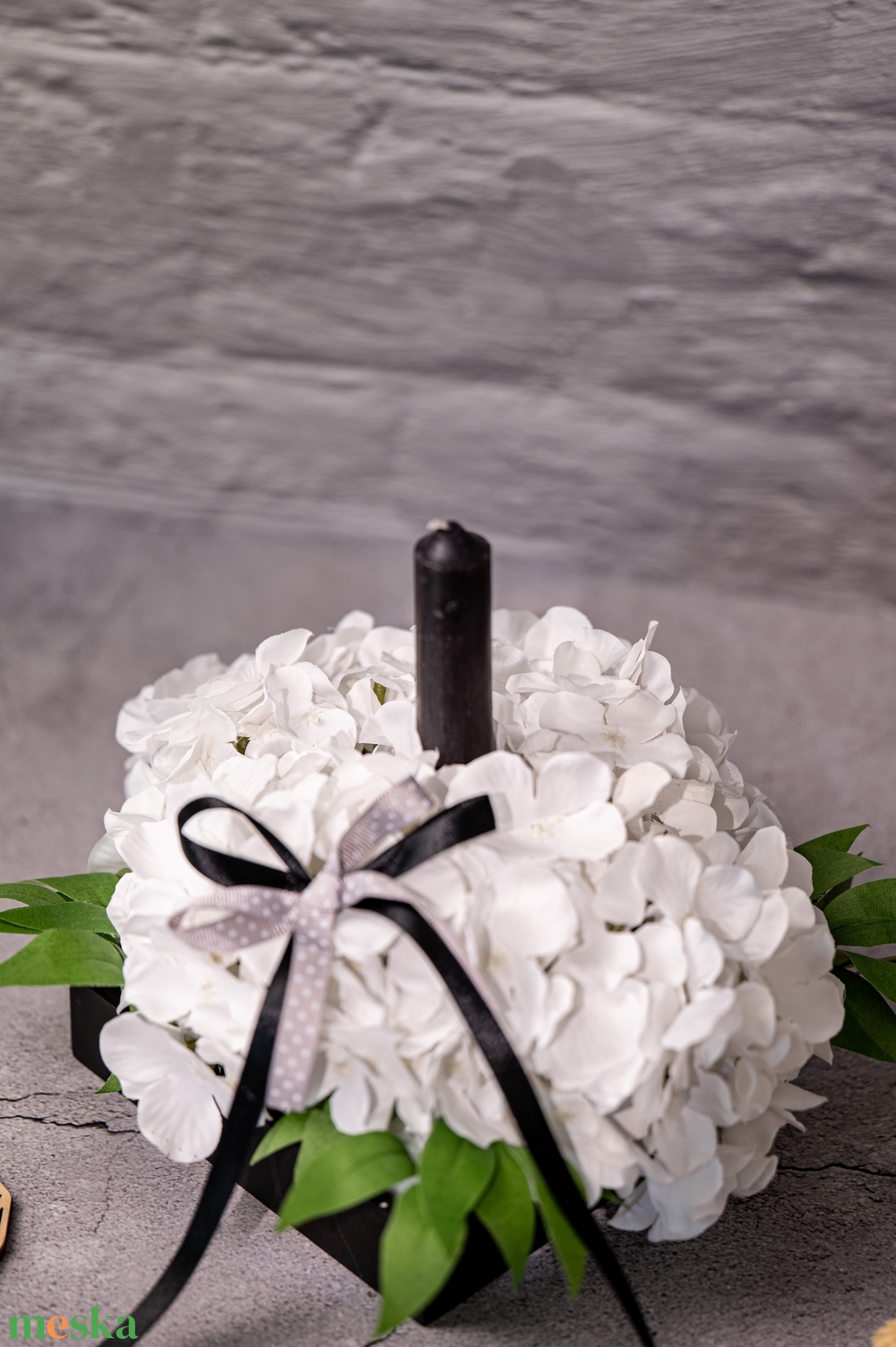 Sírdísz, kegyeleti dísz gyertyával II. - otthon & életmód - vallás - temetkezési tárgy - sírdísz, kegyeleti dísz - Meska.hu