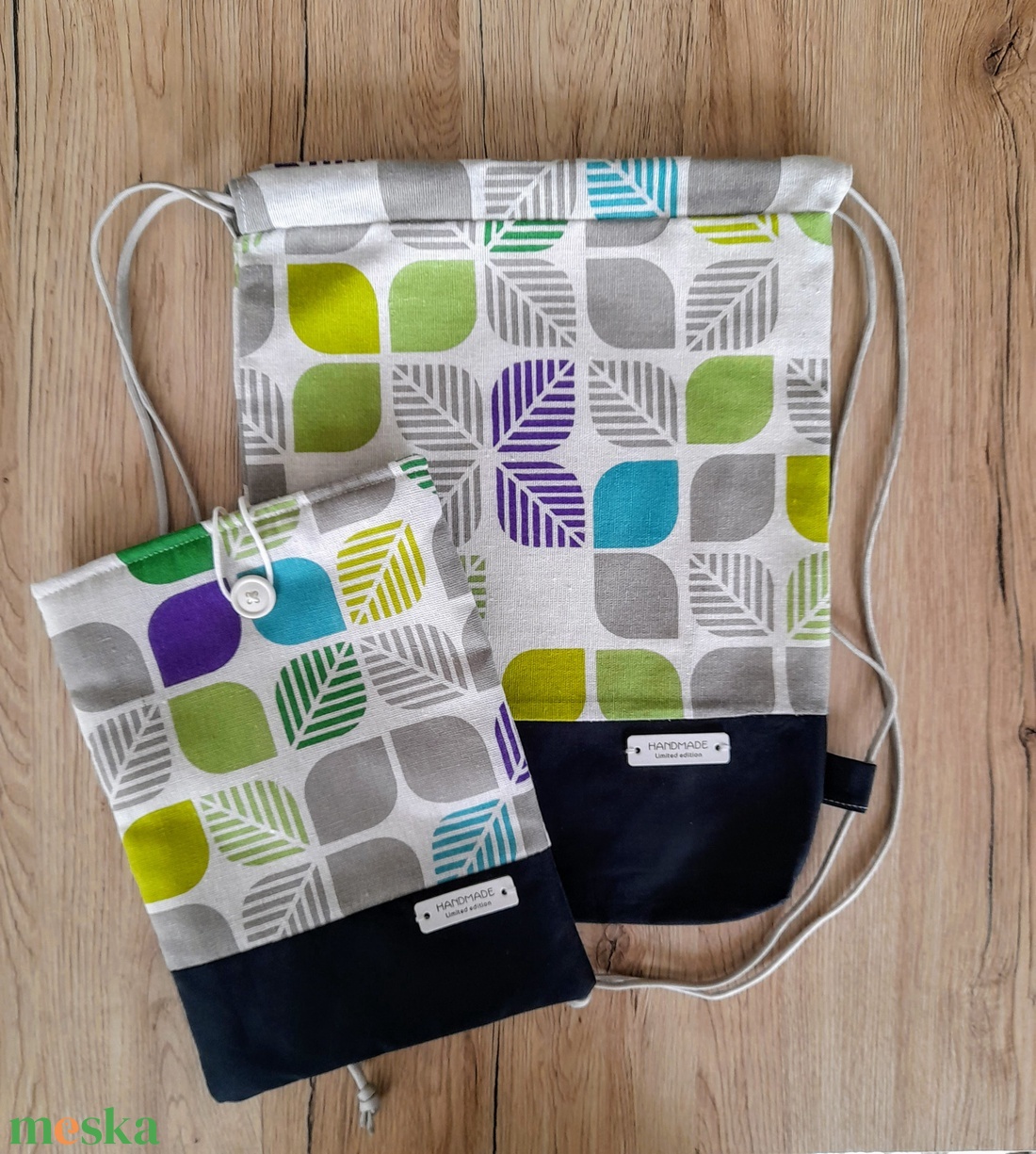 Üde levélmintás kék könyv, e-book, tablet, notebook tok - táska & tok - ebook & tablet tok - Meska.hu