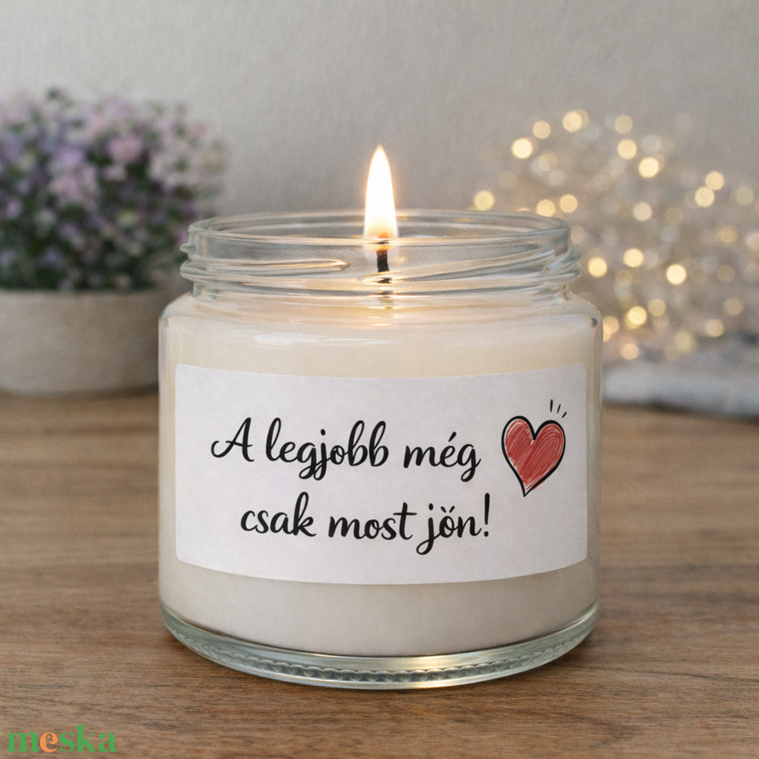 MOTIVÁCIÓS illatgyertya �  madagaszkári vaníliával , akár saját idézettel - otthon & életmód - gyertya, illat, aroma - gyertya - Meska.hu
