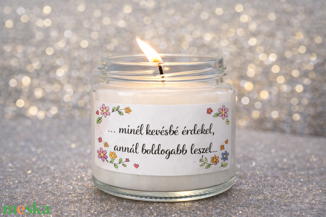 MOTIVÁCIÓS illatgyertya �  madagaszkári vaníliával , akár saját idézettel - otthon & életmód - gyertya, illat, aroma - gyertya - Meska.hu