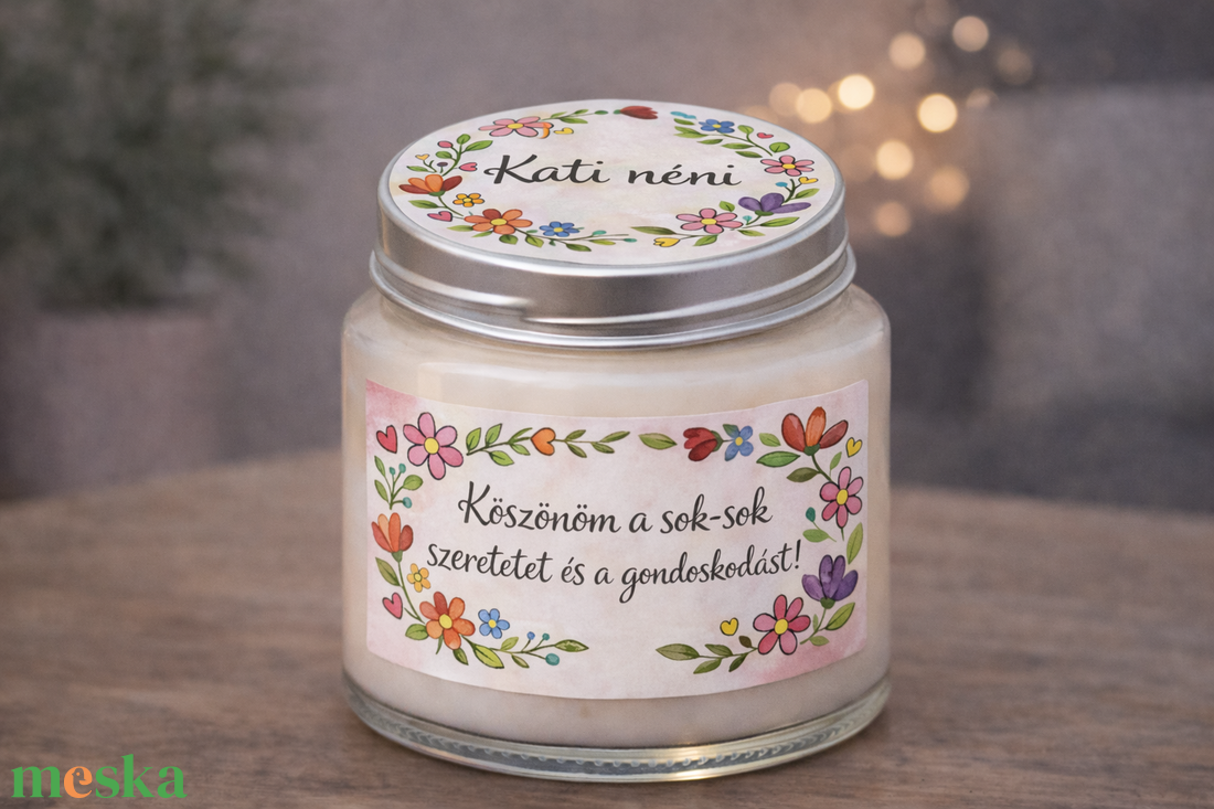 Pedagógus napi illatgyertya pedagógus ajándék �  madagaszkári vaníliával  akár saját idézettel - otthon & életmód - gyertya, illat, aroma - gyertya - Meska.hu