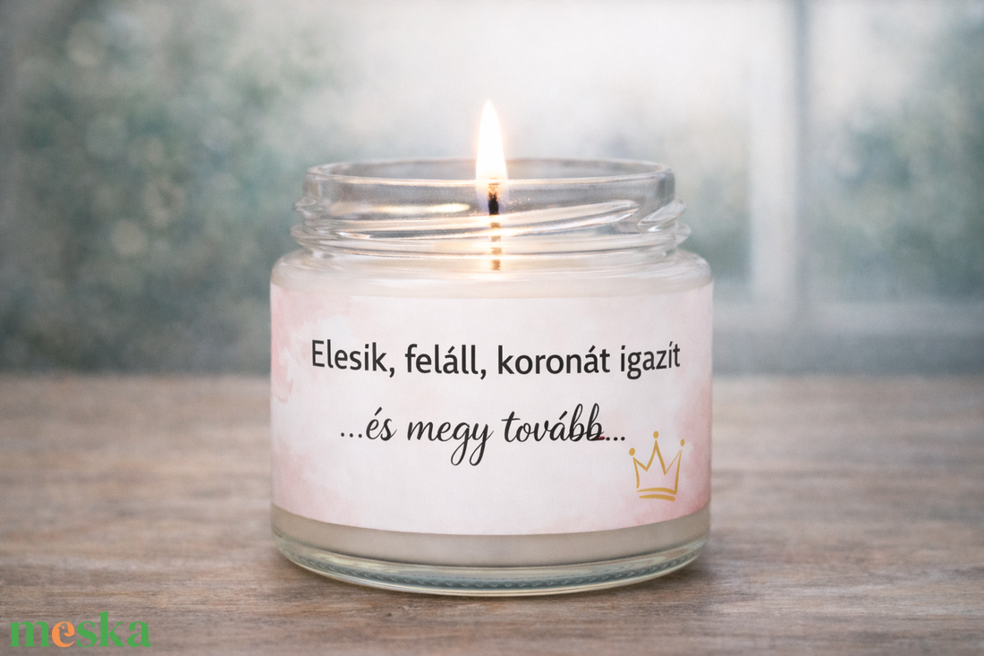 MOTIVÁCIÓS illatgyertya �  madagaszkári vaníliával , akár saját idézettel - otthon & életmód - gyertya, illat, aroma - gyertya - Meska.hu