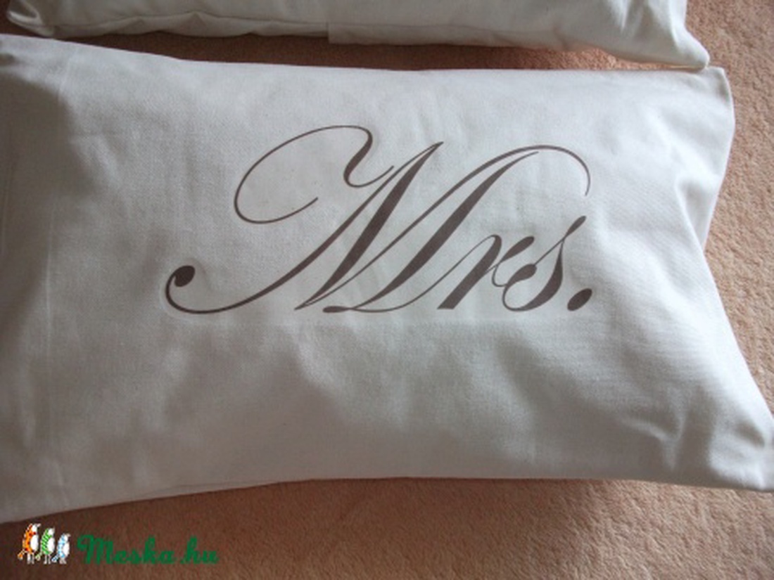 Mr   Mrs párna  -  - Meska.hu