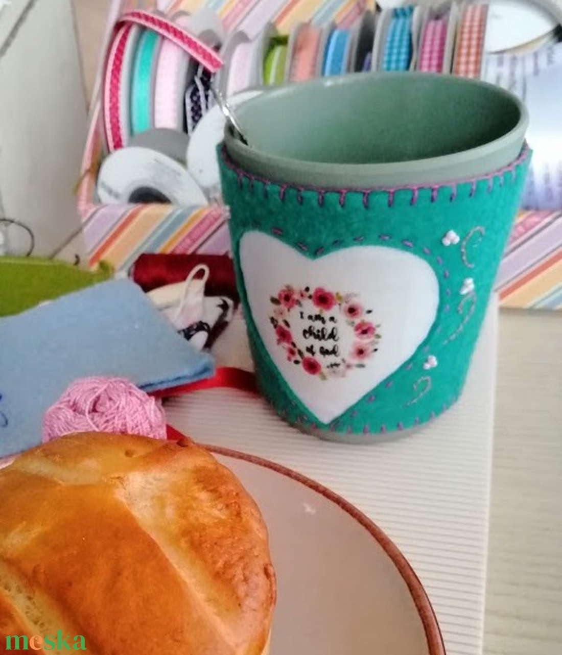 Róka lány, sötétzöld gyapjúfilcben- bögremelegítő - otthon & életmód - konyhafelszerelés, tálalás - konyhai tárolás - tea & kávé tárolás - Meska.hu Róka lány, sötétzöld gyapjúfilcben- bögremelegítő - otthon & életmód - konyhafelszerelés, tálalás - konyhai tárolás - tea & kávé tárolás - Meska.hu